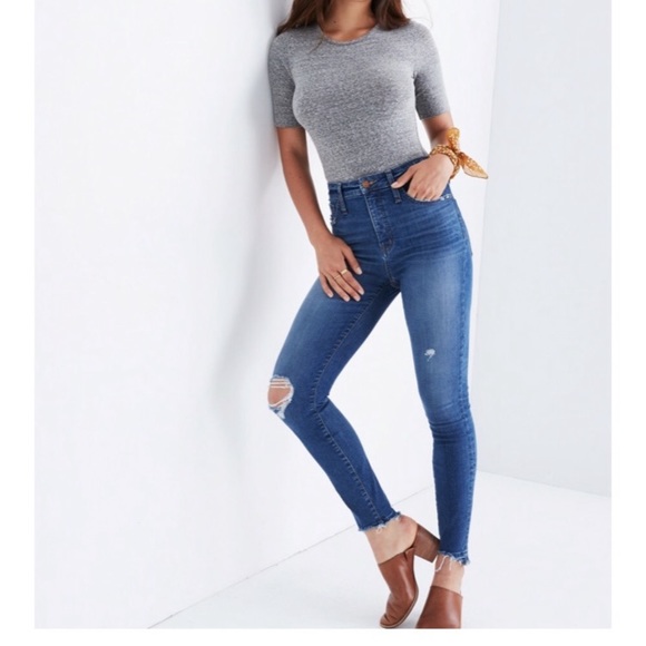 Madewell Denim - FINAL PRICE Madewell curvy high rise skinny jeans